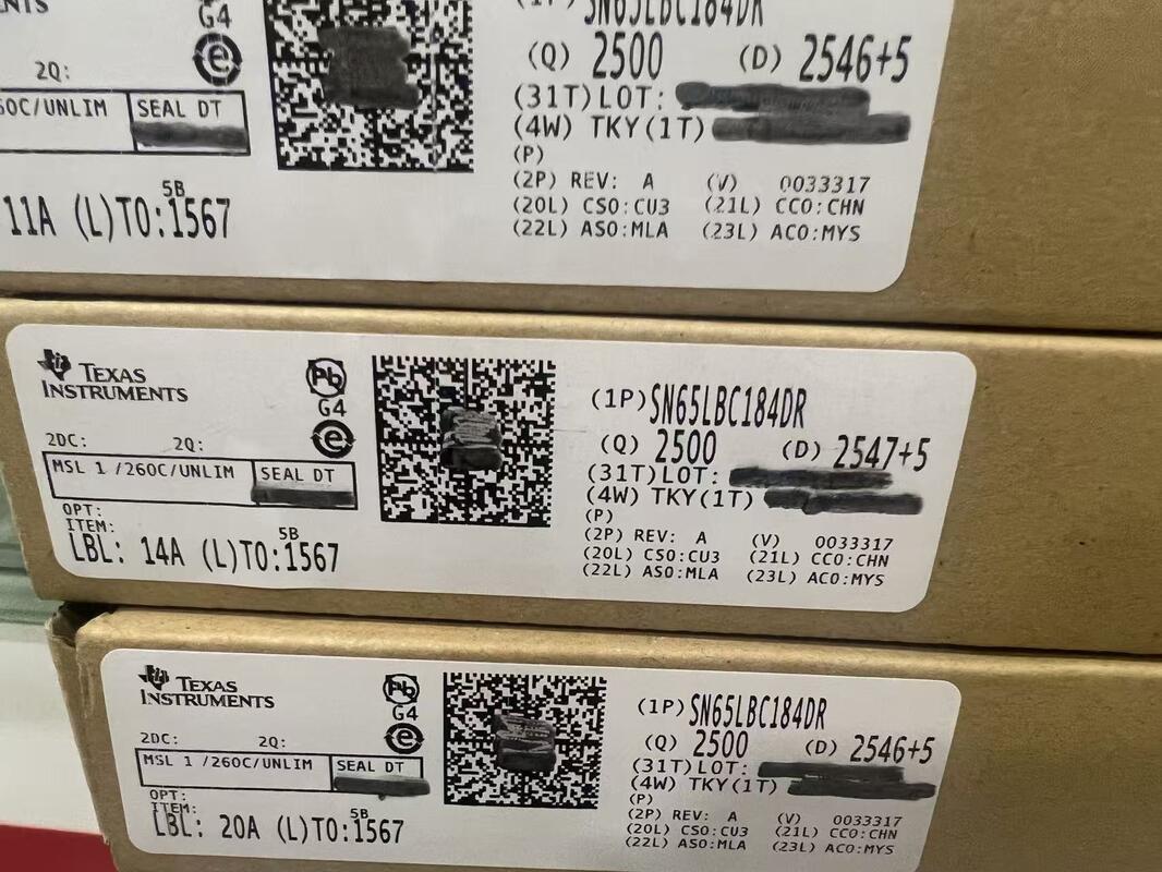 SN65LBC184DR Differential transceiver with transient voltage suppression function is suitable for industrial network, electric meter and motor control.