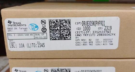 DRV8305NQPHPRQ1 DRV8305-Q1 Batterie automobile 12V pilote de porte intelligente à trois phases (niveau 0 et niveau 1)