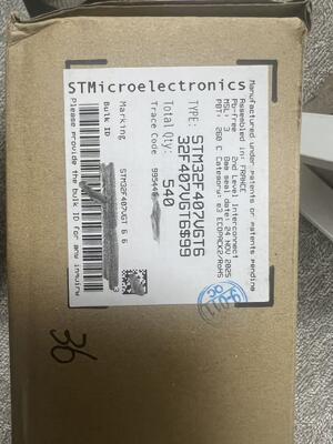 Fitur STM32F407VGT6: Core: CPU Arm Cortex-M4 32-bit dengan FPU, dan akselerator real-time adaptif dapat mewujudkan eksekusi dari memori flash tanpa status tunggu.