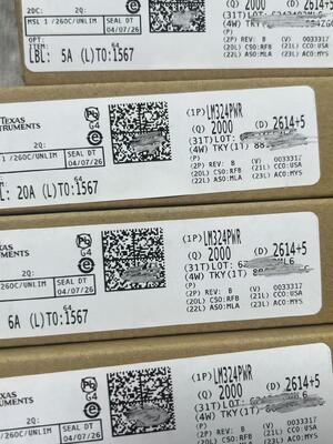 LM324PWR LM324 quad 30V 1.2MHz เครื่องขยายการทํางาน
